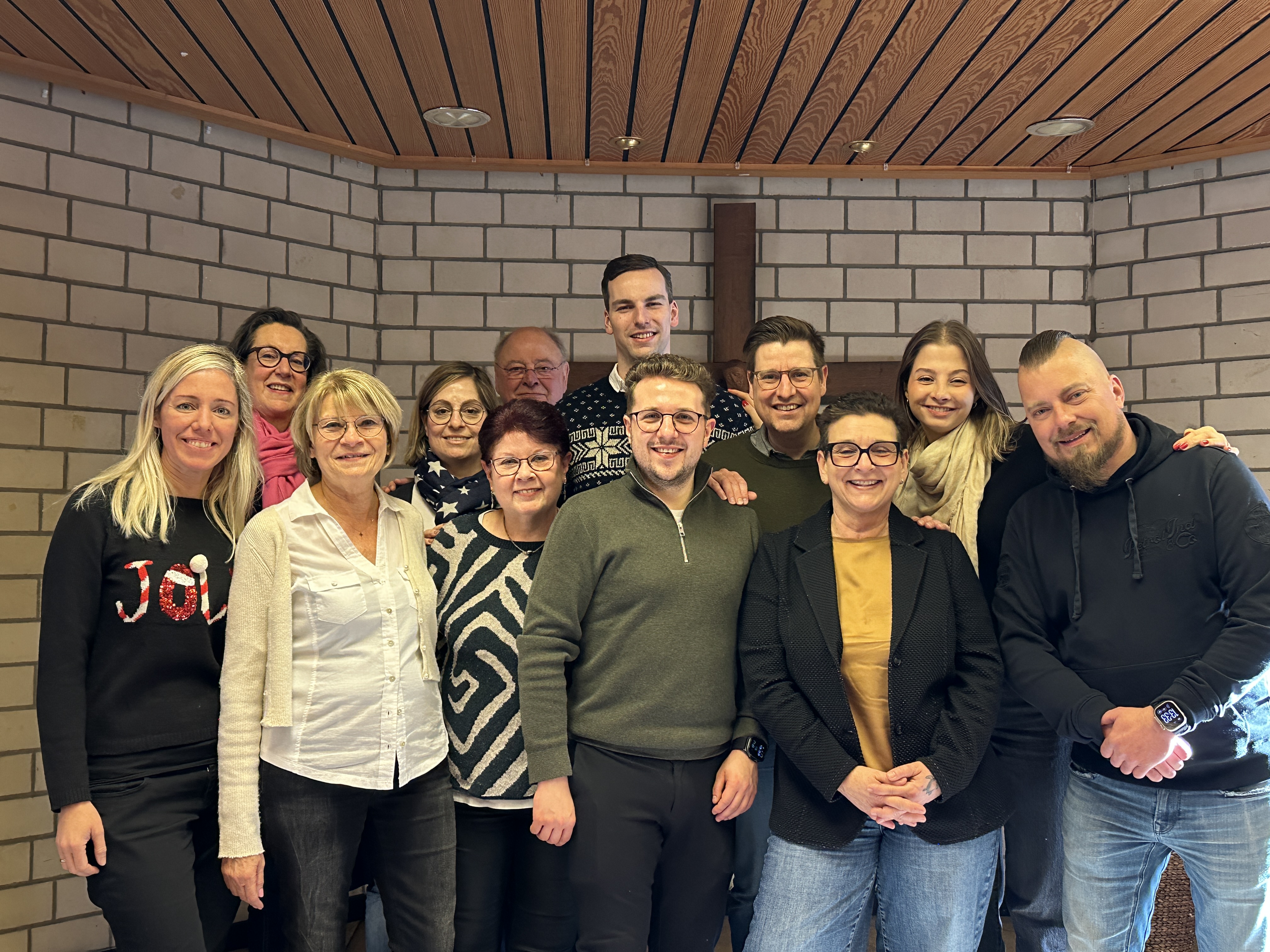 Die flei�igen Helfer in Buer.