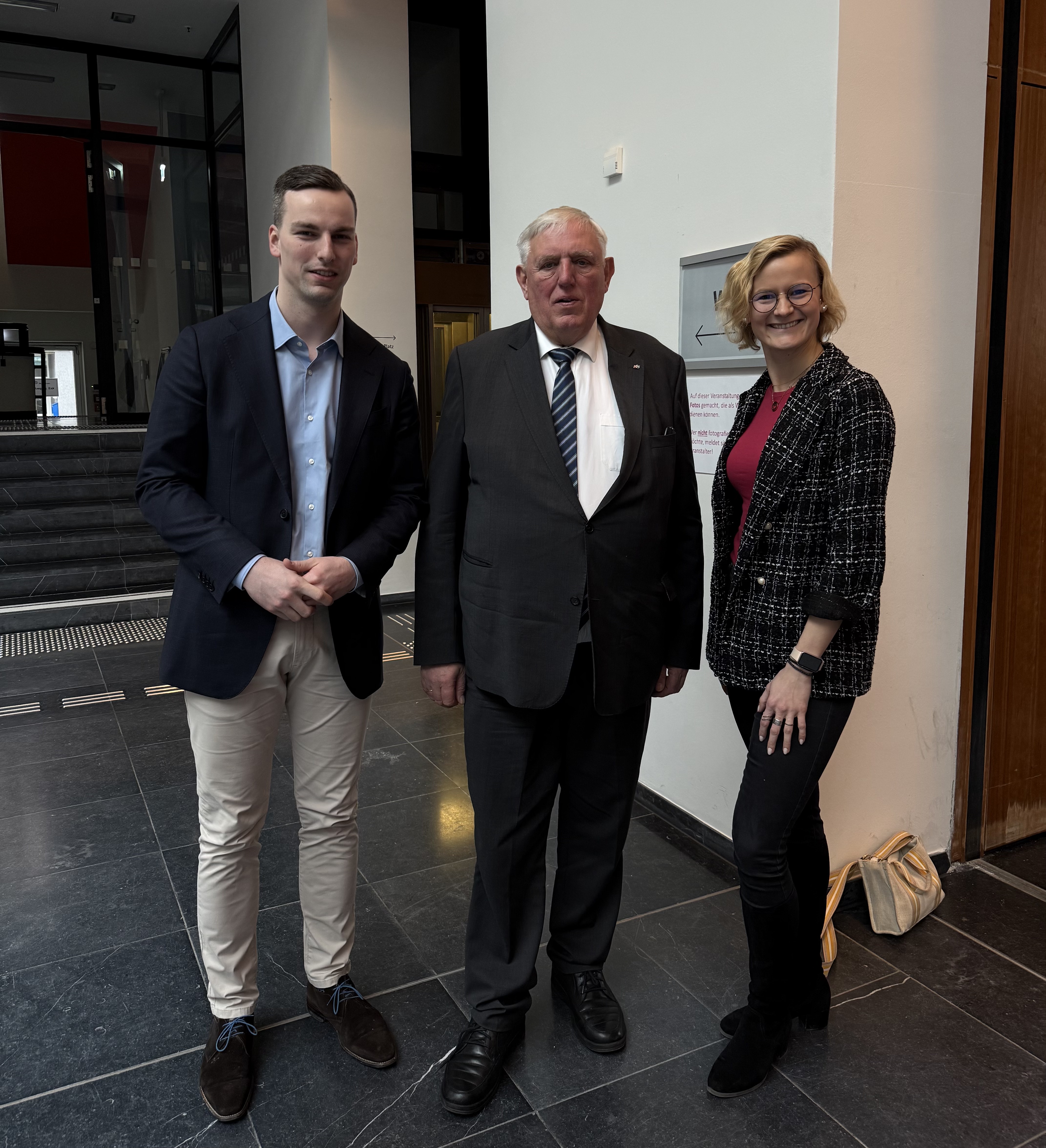Hobie Fischbach, Minister Karl-Josef Laumann und Laura Rosen